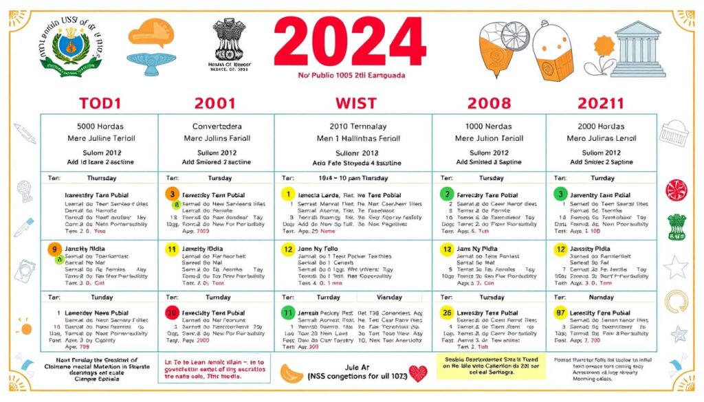 Calendário INSS 2024