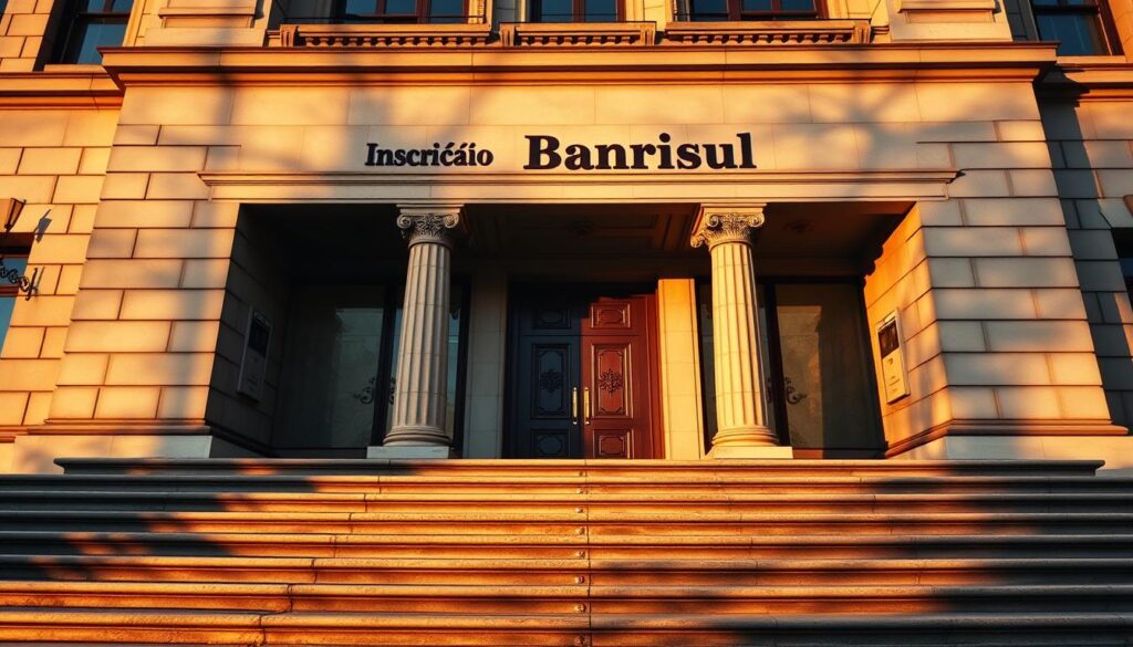 inscrição Banrisul