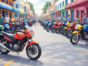 Lista Motocicletas mais vendida 2025