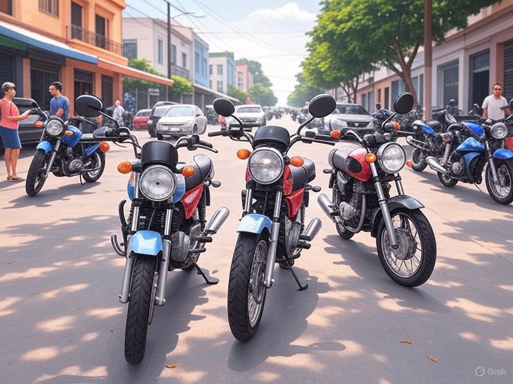 Motocicletas no Brasil em 2025: Veja por que a Honda domina o mercado