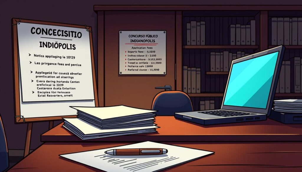 inscrições e taxas concurso Indianópolis