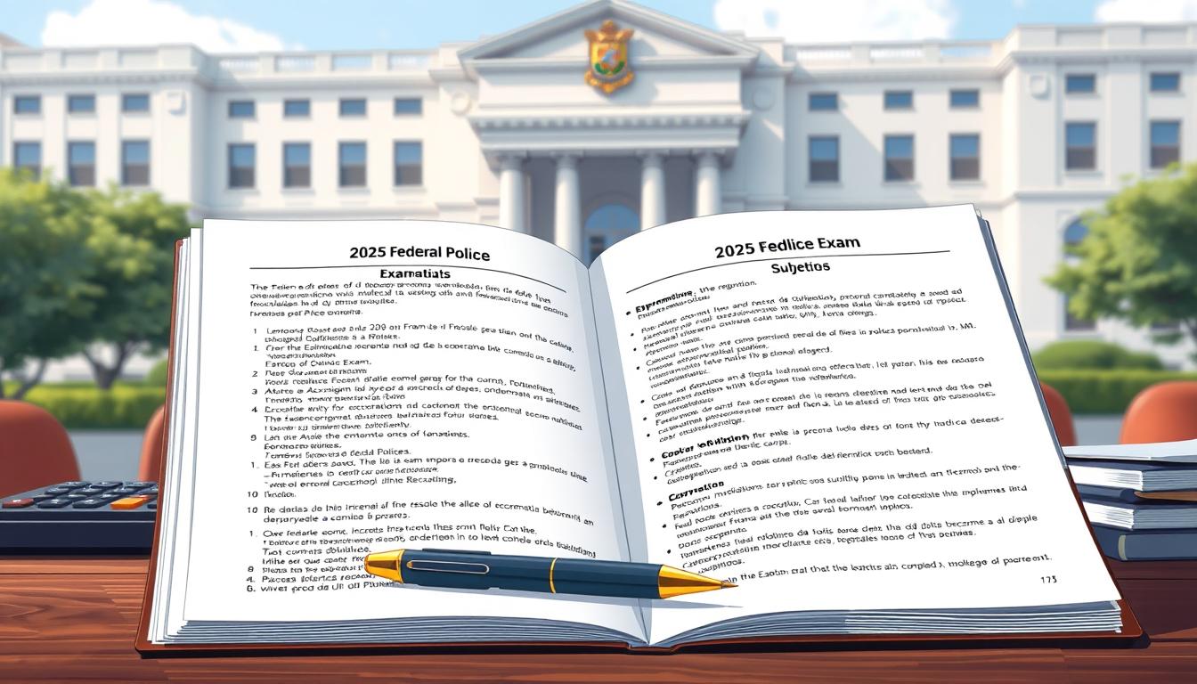 Detalhes da prova Concurso PF 2025
