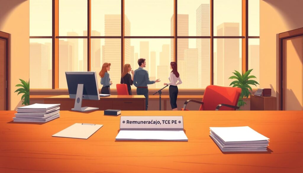remuneração TCE PE